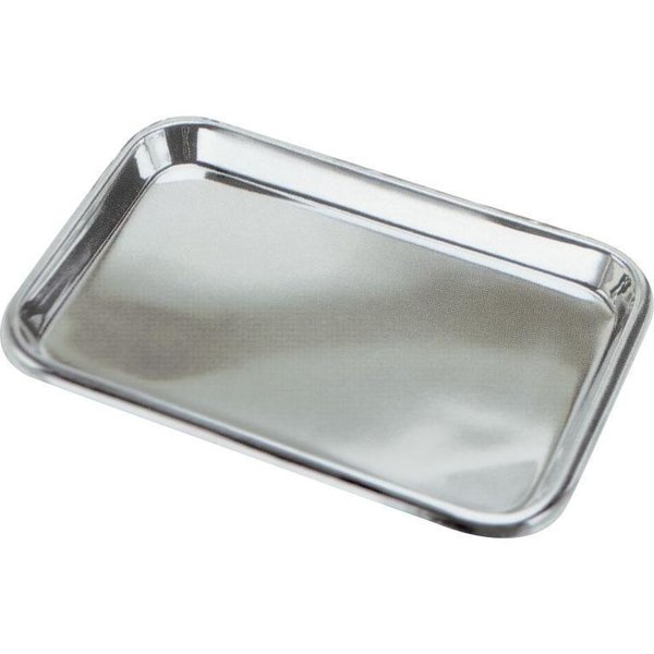 Economy Stainless Steel Instrument Tray, 10in x 6-1/2in x 3/4in GS-35-303